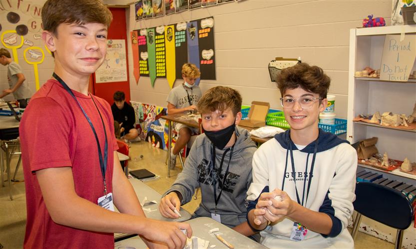 Students create imagery projects